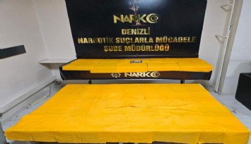 Denizli'de kamyonette 22 milyonluk uyuşturucuya 1 tutuklama