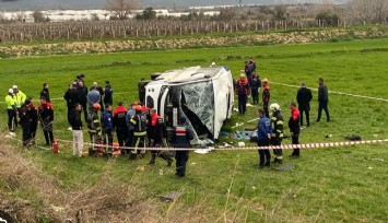 Denizli'deki feci kazada yaralanan 26 öğrenciden 18'i taburcu edildi