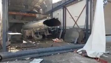 Gaziantep'de korkunç olay: Tanker patladı, 2 ölü, 3 yaralı
