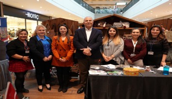 Gaziemirli kadınların el emeği ürünleri Sevgililer Günü Sergisi’nde