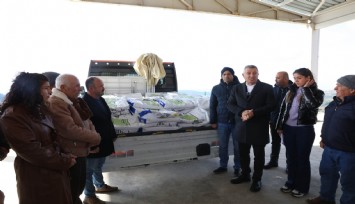 Güzelbahçe Belediyesi’nden çiftçilere can suyu