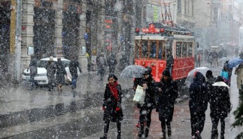 İstanbul için yeniden kar alarmı