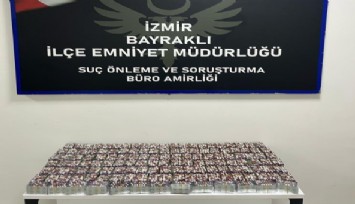 İzmir'de uyuşturucu taciri 15 binin üzerinde hapla yakalandı