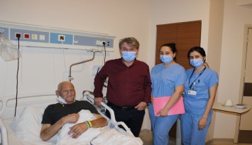 Karaciğer nakilli hastaya, kök hücre nakli yapıldı