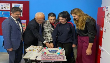 Muğla'da şehit kızına doğum günü sürprizi