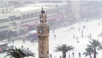 İzmir Valiliği uyardı: Kar geliyor, hava sıcaklığı 6-10 derece düşecek