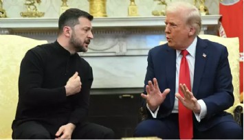 Zelenski Trump’a rest çekti: Beyaz Saray’ı terk etti