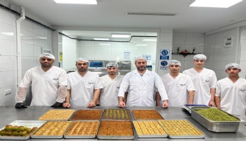 Baklava imalathanelerinde yoğun mesai