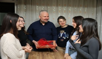 Başkan Pehlivan, öğrencilerin iftar sofrasına konuk oldu