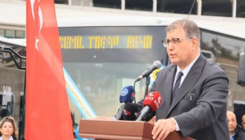 Başkan Tugay'dan İmamoğlu'na destek mesajı: ''İzmir’de karşılama onuru yaşayacağız''