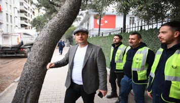 Bornova’nın gözde sokağına bayramlık asfalt
