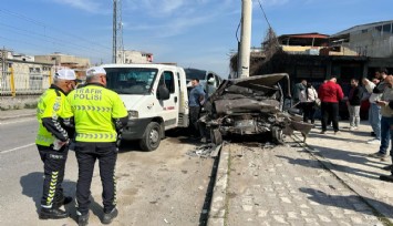 Buca'da alkollü sürücü dehşet saçtı: Yol kenarındaki 6 aracı ezip geçti