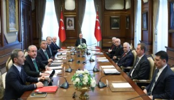 Cumhurbaşkanlığı YİK, Erdoğan başkanlığında toplandı