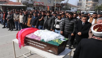 Dere yatağında boğularak can veren Minik Nazlı'ya acı veda