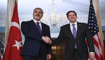 Dışişleri Bakanı Fidan, ABD Dışişleri Bakanı Rubio ile bir araya geldi