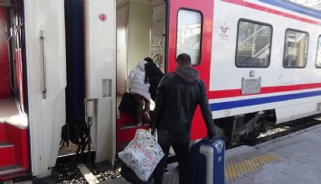 Doğu Ekspresi'nde bayram yoğunluğu