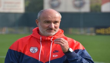 Ersan Parlatan: 'Altay’la önemli bir maça çıkacağız'