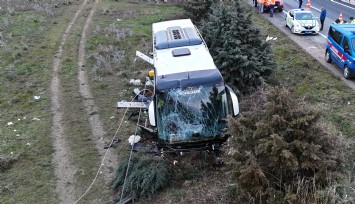 Gelibolu'daki otobüs kazasında yaralı sayısı 37'ye yükseldi