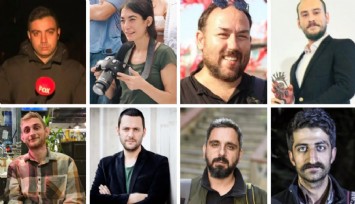 Gözaltına alınan gazetecilere gazetecilerden destek: 'Haberin ve gerçeğin ışığı sönmemelidir'
