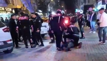 Gözaltına alınan saldırgandan polise çirkin tehdit: ''Sen karınla, çocuğunla gezemezsin''