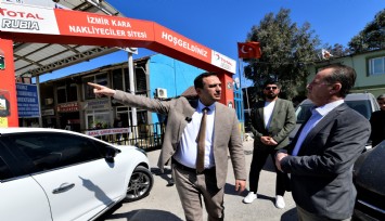 Işıkkent’teki yeni TIR Garajı hizmete girdi