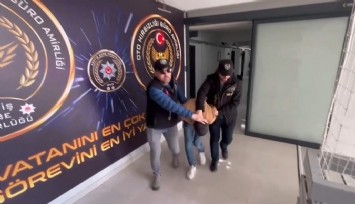 İzmir'de dükkanlardan eşya çalan hırsız tutuklandı