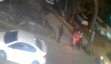 İzmir'de garip olay: Motokuryelere sinir oldu, önüne çıkan ilk motokuryeye sebepsiz saldırdı