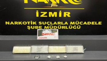 İzmir'de kokain satıcına narkotikten baskın
