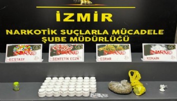 İzmir'de uyuşturucu tacirlerine baskın: 2 tutuklama
