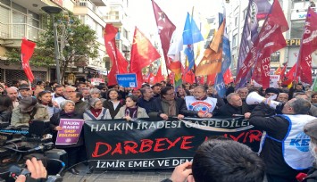 İzmir’den İmamoğlu’na gün boyu destek