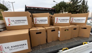 Karşıyaka Belediyesi’nden ihtiyaç sahiplerine Ramazan kolisi