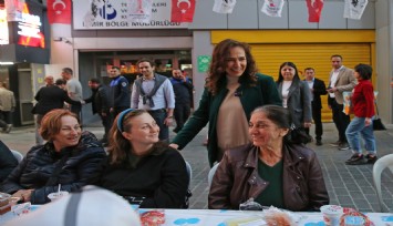 Karşıyaka Çarşısı’nda 4 bin kişilik bereket sofrası!