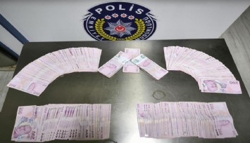 Kumar parasını polis ayakkabının içinde buldu