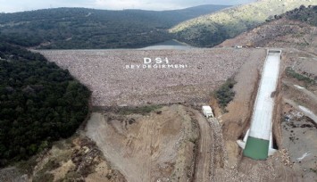 Manisa Beydeğirmeni Barajı tamamlandı
