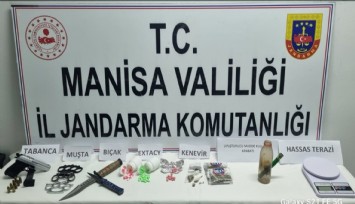 Manisa'da uyuşturucu operasyonu: 1 gözaltı