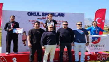 Manisalı sporcu Nida Deniz Karataş Türkiye şampiyonu oldu