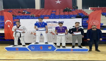 Manisalı taekwondocu Türkiye Şampiyonu oldu