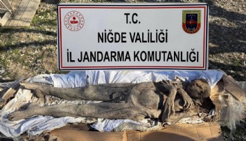 Niğde'de mumya operasyonu: 6 gözaltı