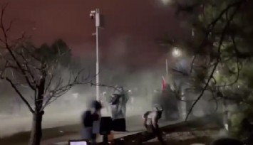 ODTÜ’de öğrencilere çok sert polis müdahalesi
