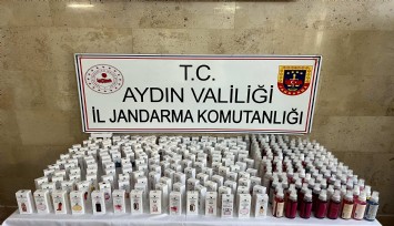 Piyasa değeri 1 milyon liranın üzerinde taklit parfüm ele geçirildi