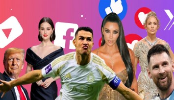 Sosyal medyada trendler değişiyor: En büyüklerde zirveye Ronaldo oynuyor