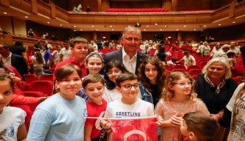 AASSM’den çocuk şarkıları yükseldi