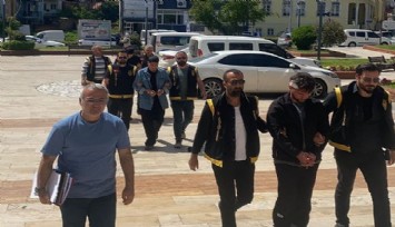 Aydın'da iki kişinin yaralandığı kavganın şüphelileri adliyeye sevk edildi