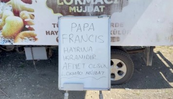Bursa'da Papa Francis adına lokma döküldü