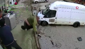Denizli'de arkadaşlar arasında çıkan tartışma arbedeye dönüştü: O anlar kameraya yansıdı