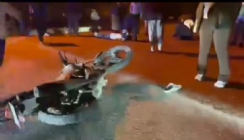 Denizli'de feci kaza: İki motosikletin çarpıştığı kazada 4 kişi yaralandı