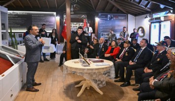 Gaziler, Atatürk’ün İzmir’e son kez baktığı yerde buluştu