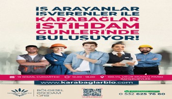 İş arayan ve işverenler Karabağlar İstihdam Günleri’nde Buluşuyor