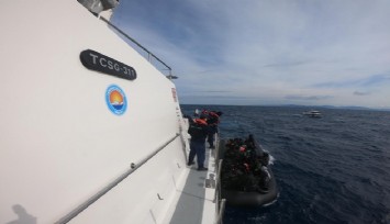 İzmir açıklarında 41 düzensiz göçmen yakalandı