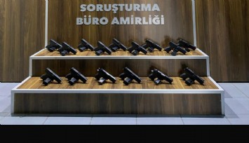 İzmir'de silah tacirine şok baskın